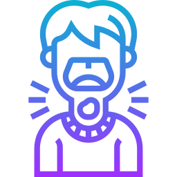 목 쓰림 icon