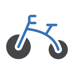Baby bike icon