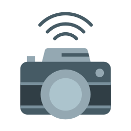 cámara inteligente icono