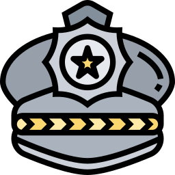 Police hat ikona
