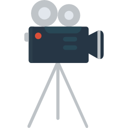 영화 카메라 icon