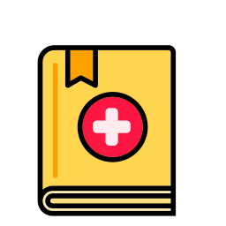 Medical book icon