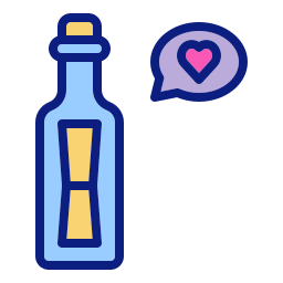 Message in a bottle icon