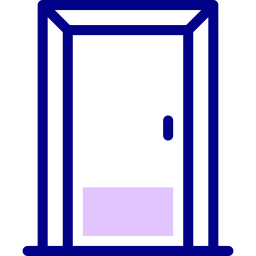 puerta icono