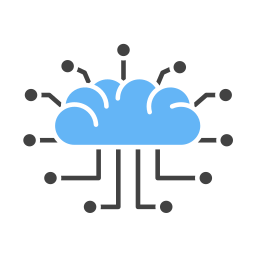 computación en la nube icono