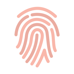 Biometric identification icon