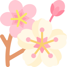 fleur de cerisier Icône