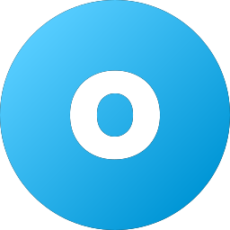 Letter o icon