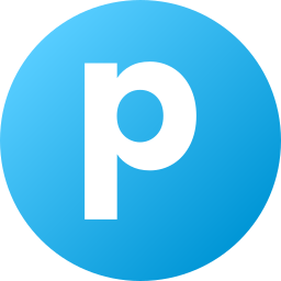 文字p icon