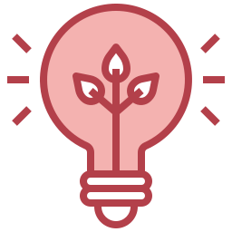 Eco bulb icon