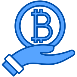 dar bitcoins icono
