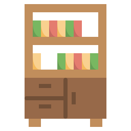 Bookshelf icon