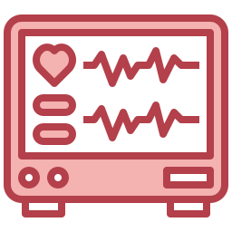 elektrocardiogram icoon