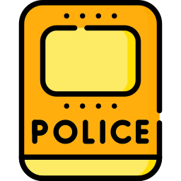 Police shield icon