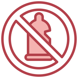 No condom icon