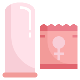 Female condom icon