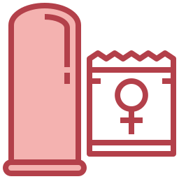 condón femenino icono