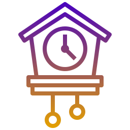 Cuckoo clock icon