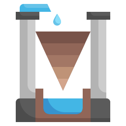 Water clock icon