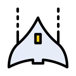 düsenflugzeug icon