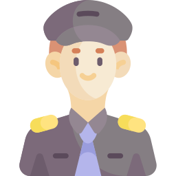 oficial de policía icono