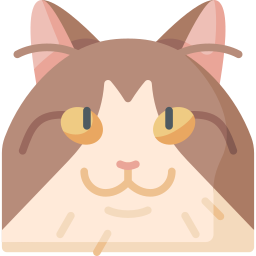 Norwegian forest cat icon