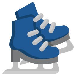 Ice skating icon