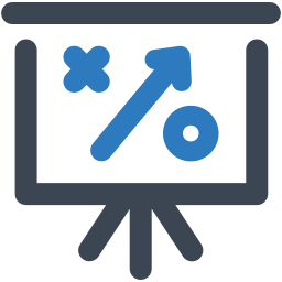 Business presentation icon