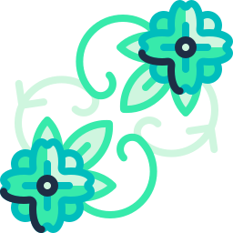 花のデザイン icon