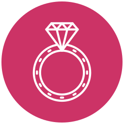 Wedding ring icon
