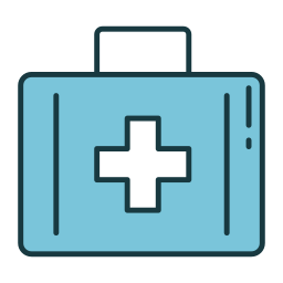 First aid box icon