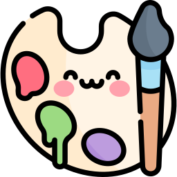 Paint palette icon