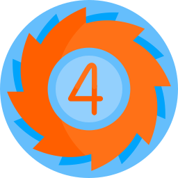 Hurricane symbol icon