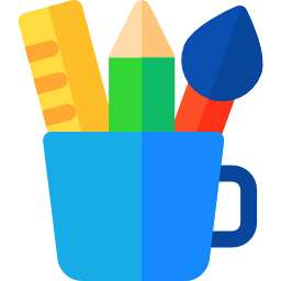 Pencil case icon