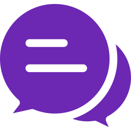 Chat bubble icon