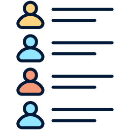 liste d'amis Icône