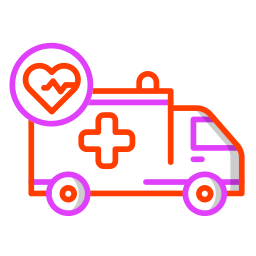 ambulance verlichting icoon