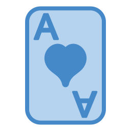 Ace of hearts icon