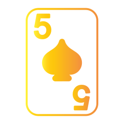 スペードの 5 icon