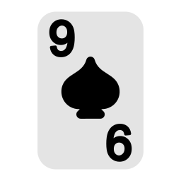 Nine of spades icon