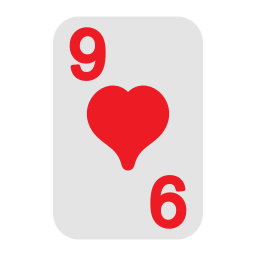 Nine of hearts icon