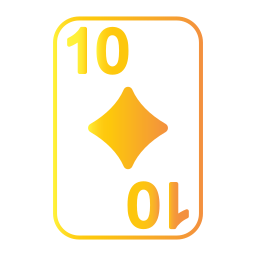 dziesięć diamentów ikona