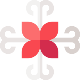 diseño floral icono