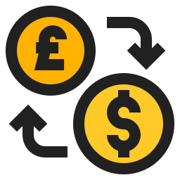 Money exchange icon