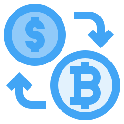 Money exchange icon