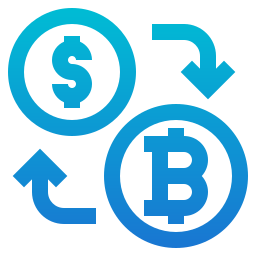 cambio de dinero icono