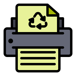 Paper recycle icon