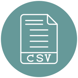 csv Icône