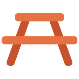 Outdoor table icon