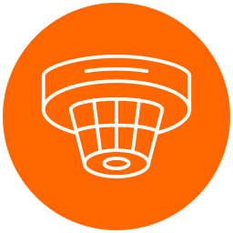 Smoke detector icon